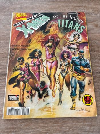 Collection top bd 2 age d’or x-men et les jeunes titans
