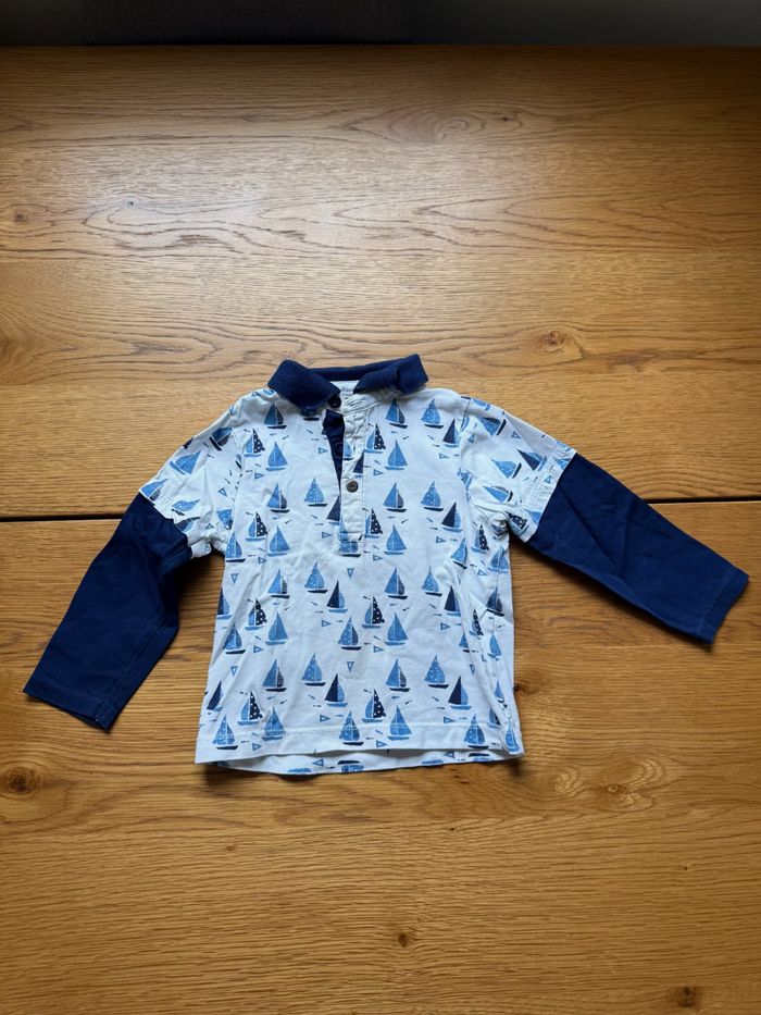 Polo Manches Longues Orchestra 18 Mois Mon Petit Matelot – Très Bon État – Réduction sur Lot