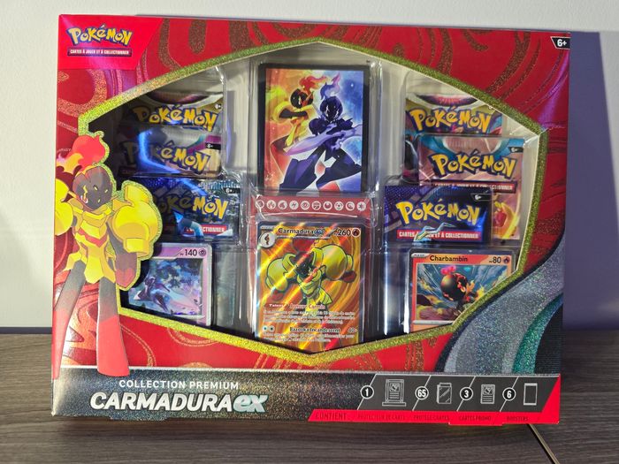 Coffret carte pokemon carmadura ex - photo numéro 2