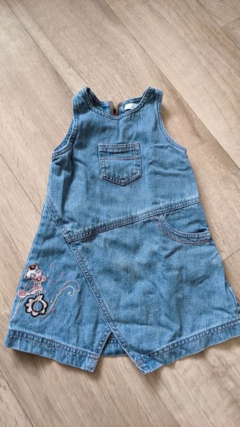 Robe en jean Obaïbi 12 mois