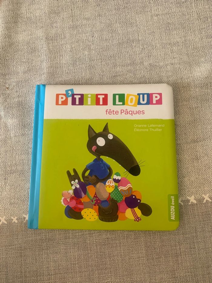 Ptit loup fête Paques