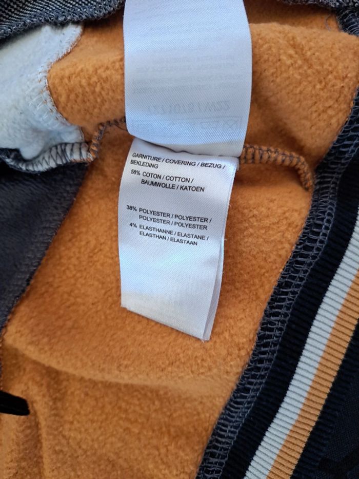 Veste demi saison renard moutarde et noire 3 mois - photo numéro 5