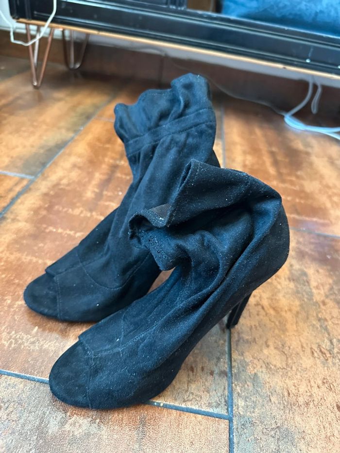 Botine à talon