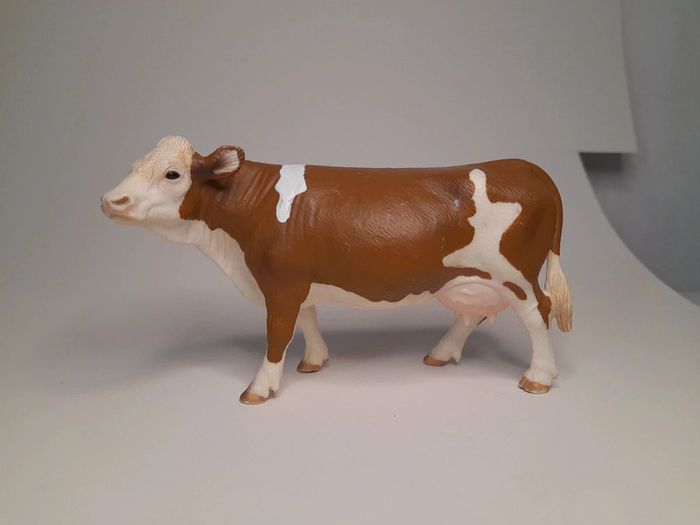 Lot de 2 figurines schleich la vache et son veau - photo numéro 6