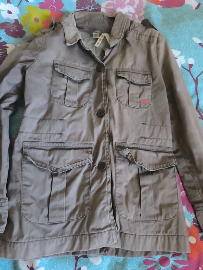 Veste en jean okaidi 8 ans