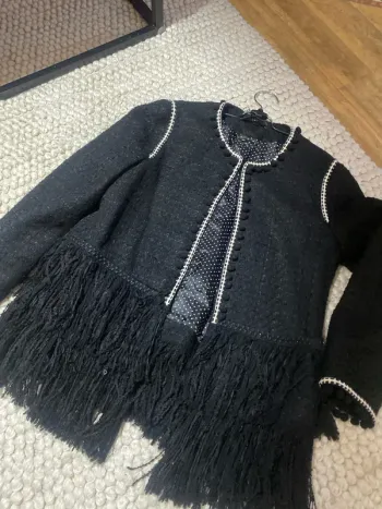 Schwarze Jacke Blazer