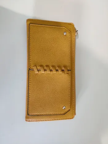 Portefeuille Merry Scott jaune moutarde
