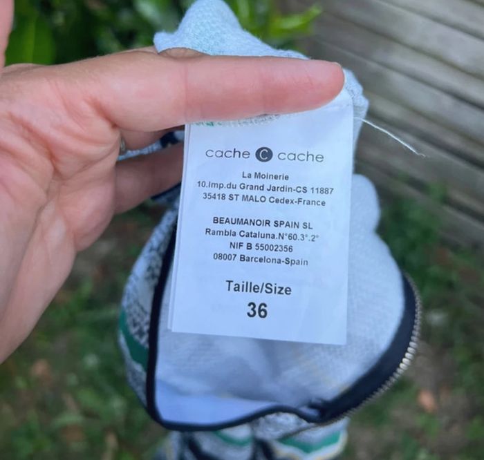 Jupe Cache Cache – Taille 36 – Bon état - photo numéro 2