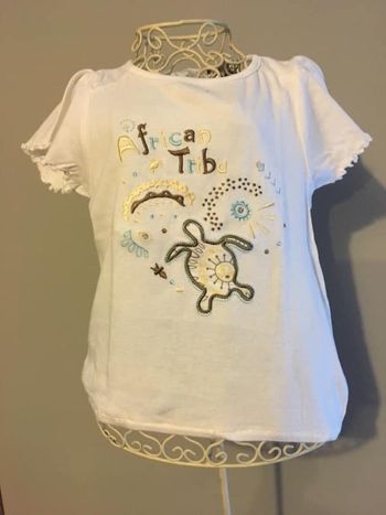 T-shirt fille 24 mois