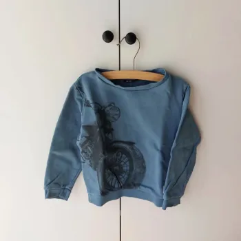 Sweat moto 5 ans