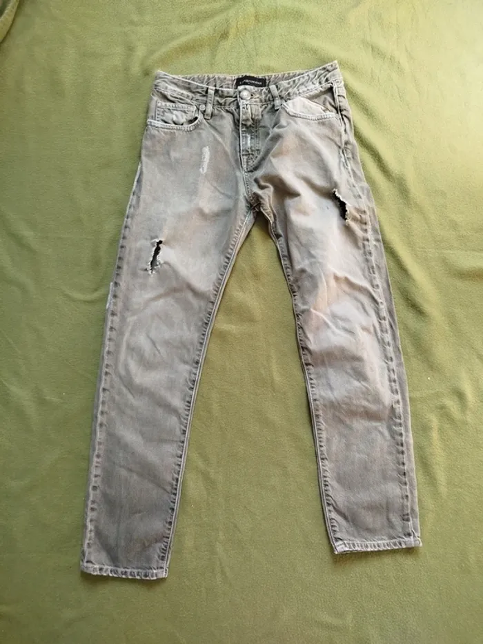 Jean effet usé