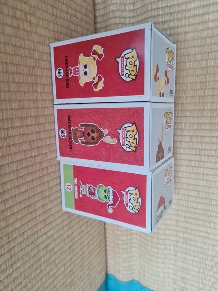 Lot de 3 Pop grinch Max et Cindy-Lou - photo numéro 6
