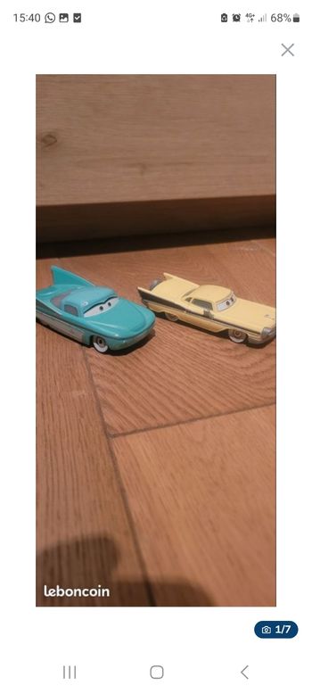 Nickel B et Flo Cars 3 Disney pixar