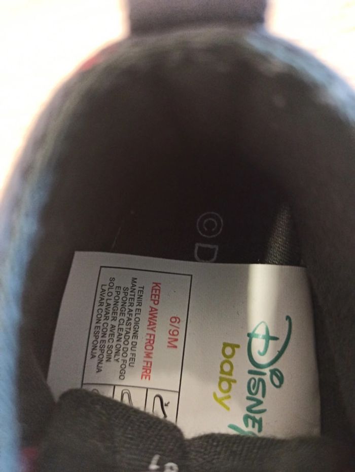 Baskets Minnie 6-9 mois - photo numéro 2