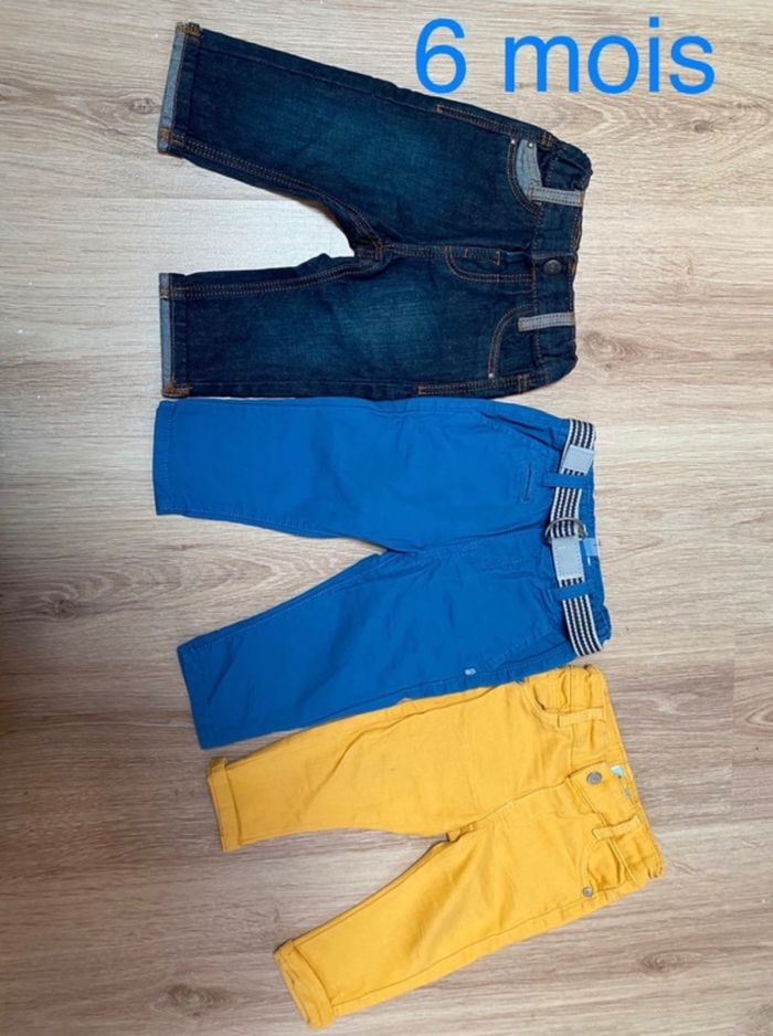 Lot 3 pantalon bébé