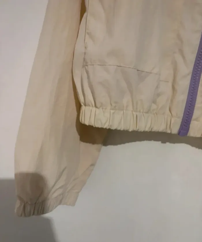Veste coupe-vent beige et lavande Pimkie - Taille L - photo numéro 3