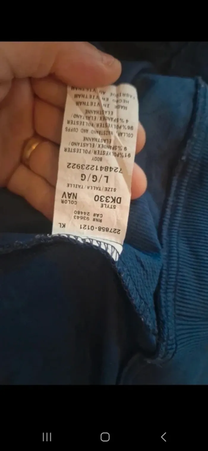 Veste légère dickies taille l tres bon. Etat - photo numéro 7