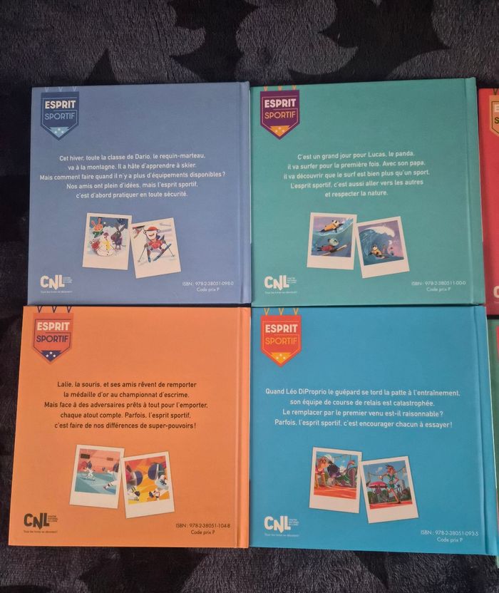 Lot 8 livres "esprit sportif " - photo numéro 4