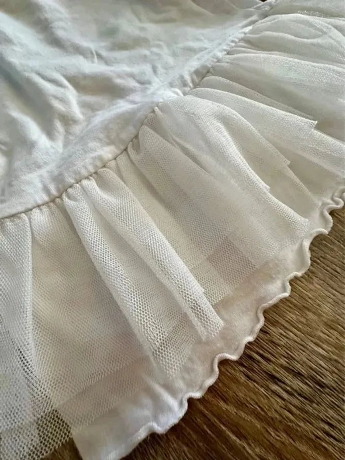 Robe fille blanche mom 3 mois - photo numéro 7