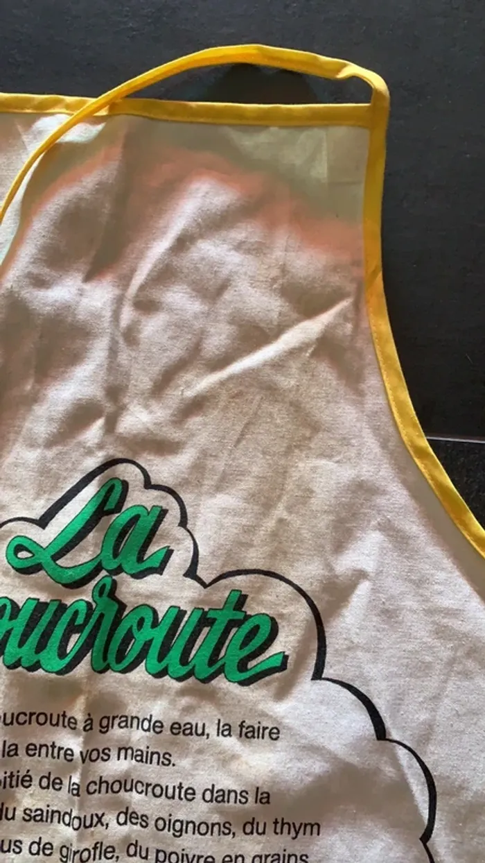 Tablier vintage #choucroute - photo numéro 6