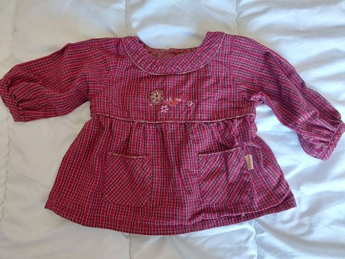 Haut tunique bébé fille taille 6mois