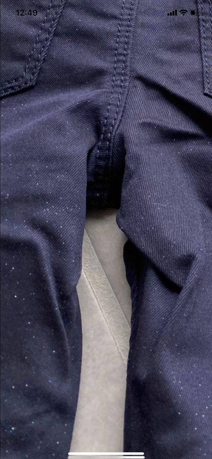 Jegging / Tregging pailleté Grain de blé Neuf 4 ans - photo numéro 9