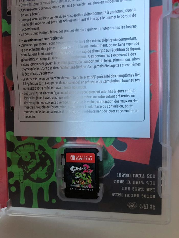 Jeu vidéo Splatoon 2 sur console Nintendo Switch - photo numéro 3