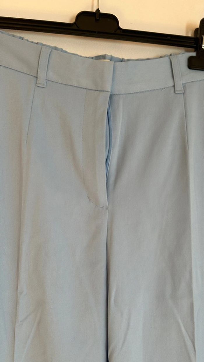 Pantalon droit bleu - photo numéro 4