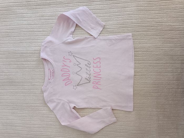 Tee shirt fillette T 3/4 ans