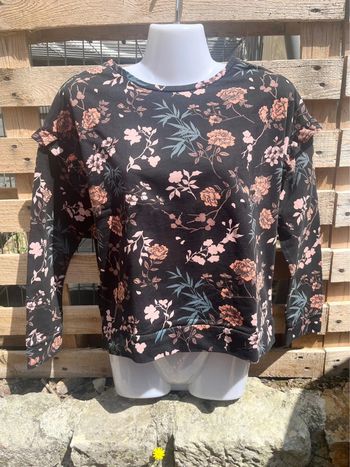 🌸 T-shirt Promod à motif floral - Taille S 🌸