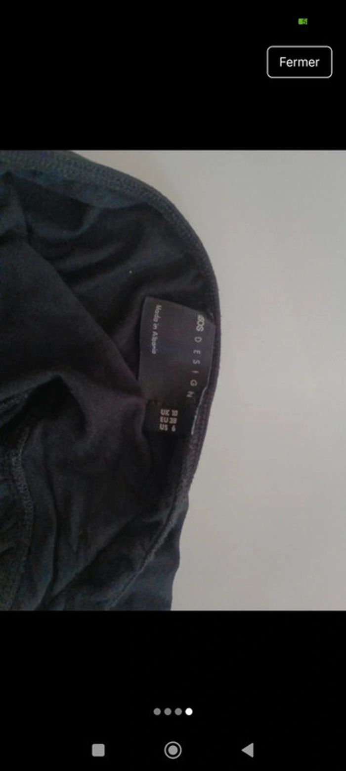 Robe dos nu femme à nouer Asos taille 38 rétro vintage - photo numéro 4