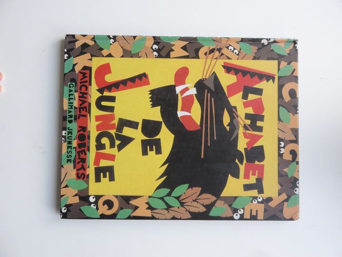 Album jeunesse 0-3 ans : Alphabet de la jungle  (gallimard)