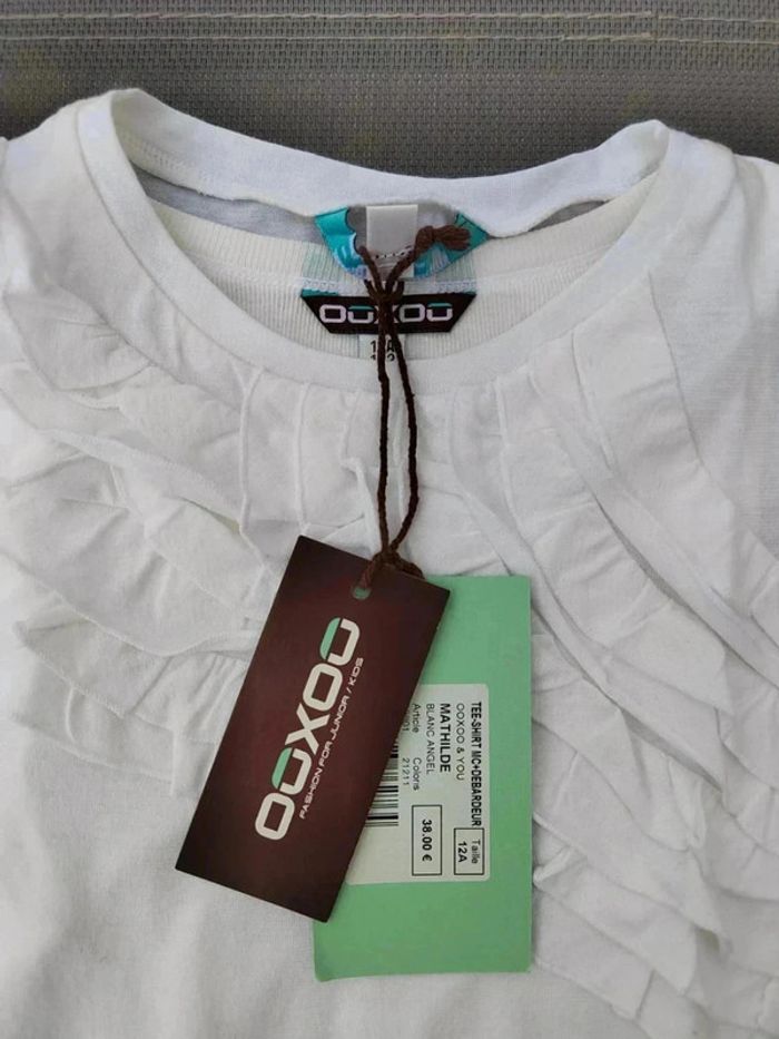 25 € Top + débardeur Ooxoo 12 ans Neuf avec étiquette - photo numéro 4
