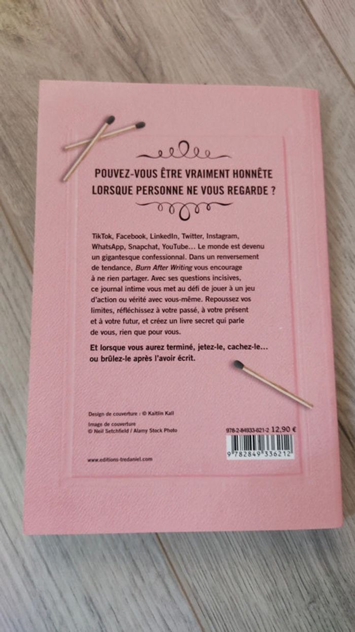 Burns After Writing Édition française - photo numéro 2