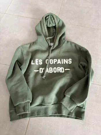 Pull vert, Kiabi, 12 ans