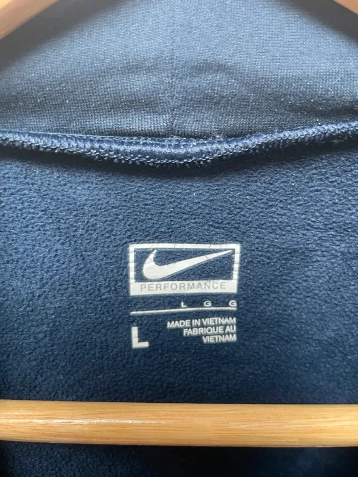 Nike navy blue sweater performance Mens Size Large - photo numéro 4