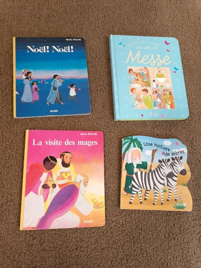 Lot 4 livres enfant