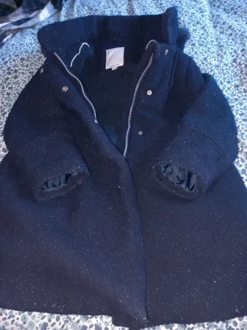 Manteau vertbaudet fille 7ans marine