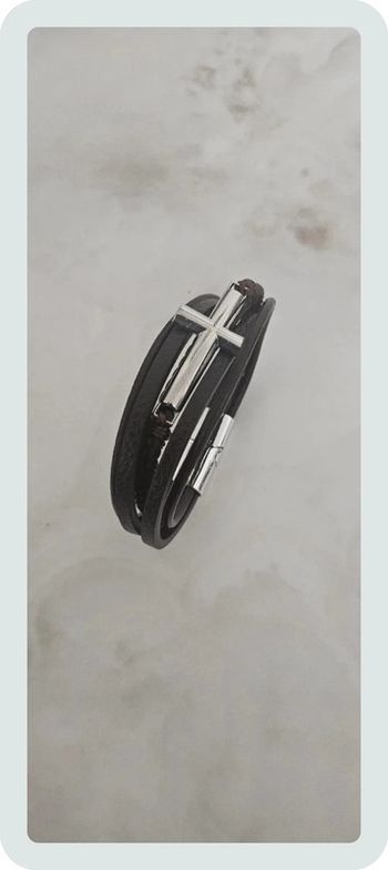 Bracelet en cuir pour hommes