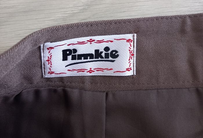 Jupe tailleur marron Pimkie taille 38 - photo numéro 2
