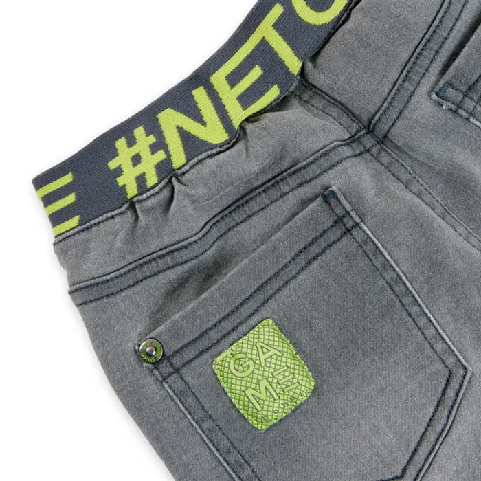 Pantalon jean Boboli #NetGame gris garçon Taille 4 ans Neuf - photo numéro 3