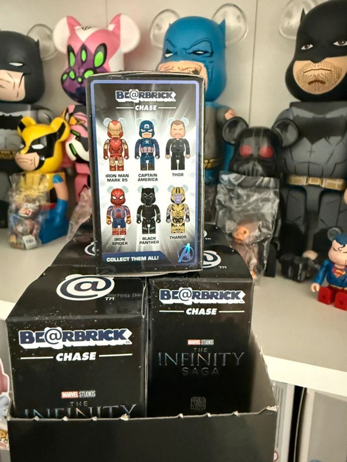 Bearbrick marvel 100% Chase - photo numéro 4