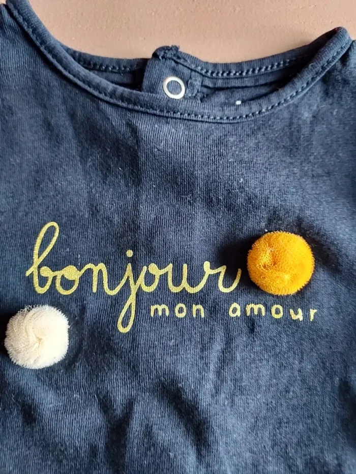 lot 6 tee shirt manches longues 6 mois - photo numéro 9