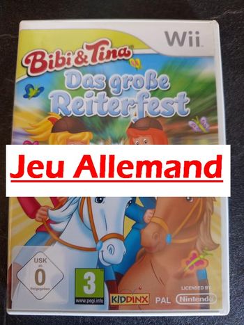 Nintendo - WII - Bibi & Tina - Das grobe reiterfest