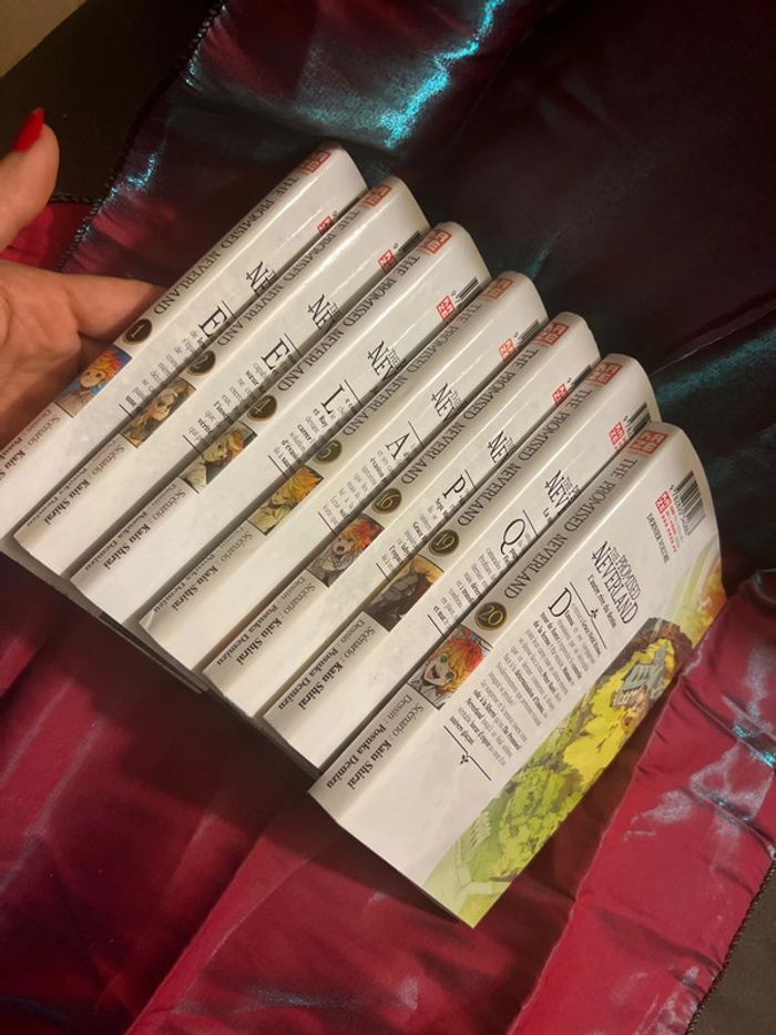 Lot de 7 mangas - photo numéro 2