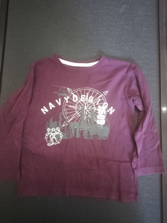Tee shirt 6 ans Navy sailor design