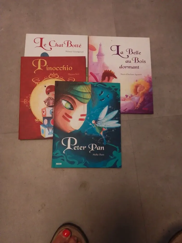 Lot de 4 contes