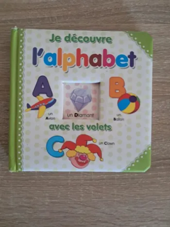 Livre je découvre alphabet avec les volets