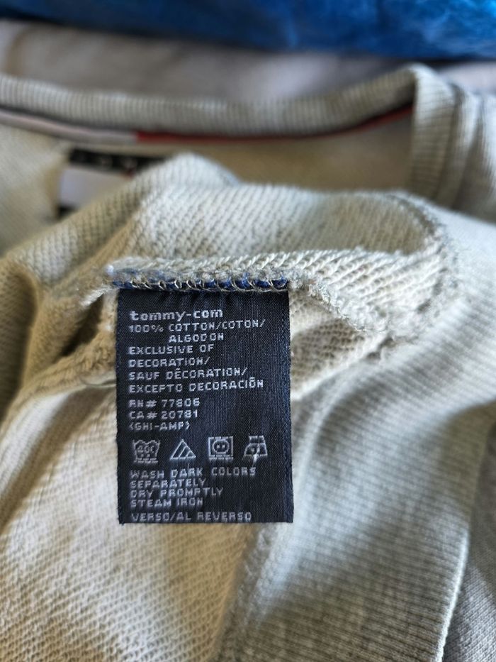 Sweat gris Tommy Hilfiger - photo numéro 5