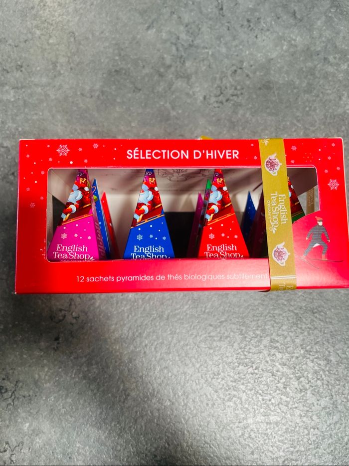 English tea shop - coffret thé de Noël bio